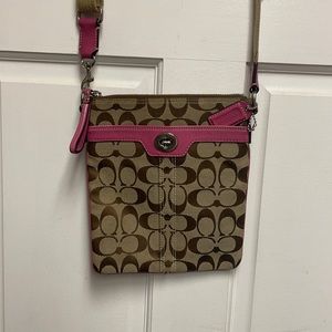 Coach cross body bag